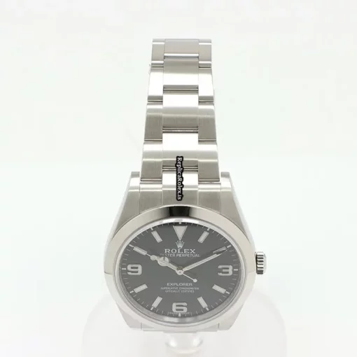 Amazing Replica Rolex Explorer 214270 Caliber 3132 Automatic Movement 39mm Steel Case Watch - Image 10