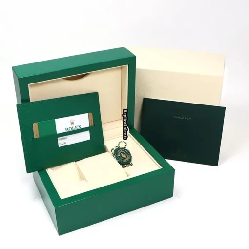Amazing Replica Rolex Explorer 214270 Caliber 3132 Automatic Movement 39mm Steel Case Watch - Image 3
