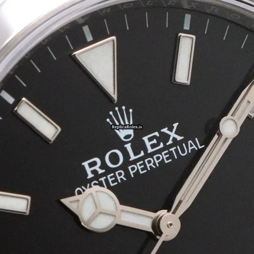 Amazing Replica Rolex Explorer 214270 Caliber 3132 Automatic Movement 39mm Steel Case Watch - Image 4