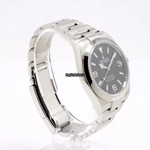Amazing Replica Rolex Explorer 214270 Caliber 3132 Automatic Movement 39mm Steel Case Watch - Image 6