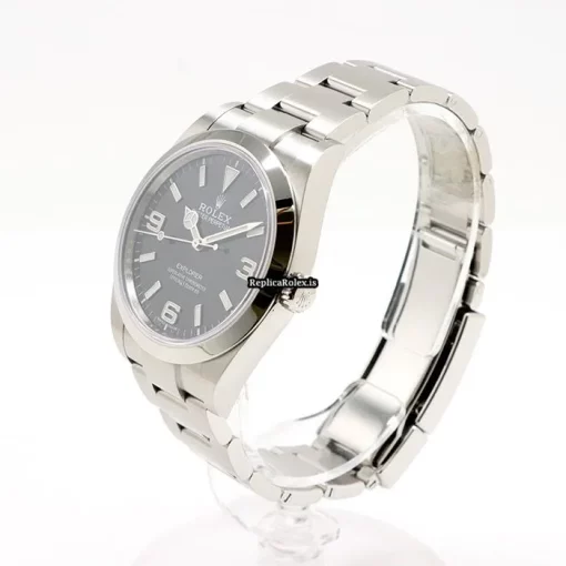 Amazing Replica Rolex Explorer 214270 Caliber 3132 Automatic Movement 39mm Steel Case Watch - Image 7