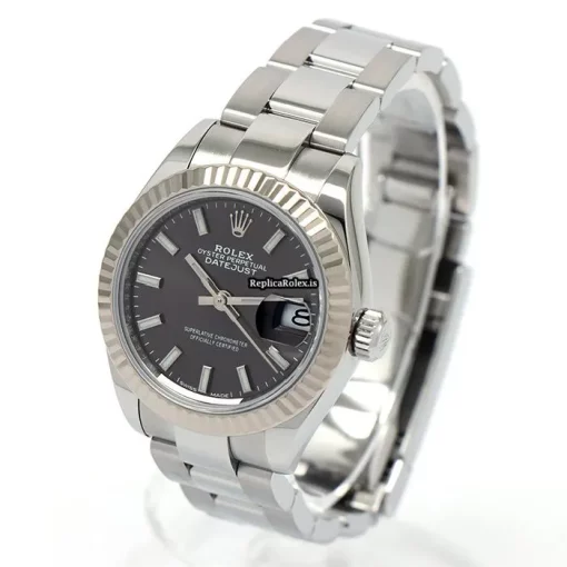Mind-boggling Replica Rolex Lady-datejust 28 Caliber 2236 Automatic Movement 28mm Gold/steel Case Watch - Image 2