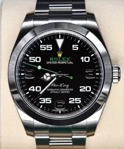 Inexpensive Replica Rolex Air King 116900 Caliber 3131 Automatic Movement 40mm Steel Case Mens/unisex Watch
