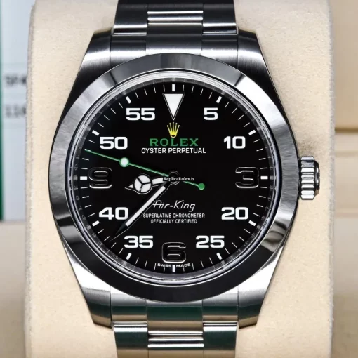 Inexpensive Replica Rolex Air King 116900 Caliber 3131 Automatic Movement 40mm Steel Case Mens/unisex Watch