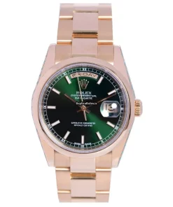 Swiss Replica Rolex Day-date 36 118208 Automatic Movement 36mm Yellow Gold Case Mens/unisex Watch