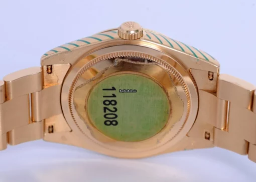 Swiss Replica Rolex Day-date 36 118208 Automatic Movement 36mm Yellow Gold Case Mens/unisex Watch - Image 8