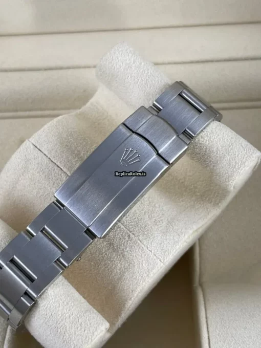 Cheap Knockoff Rolex Oyster Perpetual 34 124200-0001 Automatic Movement 34mm Steel Case Womens Watch - Image 6
