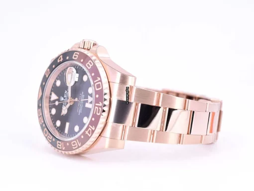 Distinctive Fake Rolex Gmt-master II 126715chnr-0001 Caliber 3285 Automatic Movement 40mm Rose Gold Case Mens/unisex Watch - Image 5
