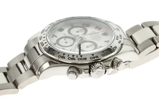 Trustworthy Replica Rolex Daytona 116509 Caliber 4130 Automatic Movement 40mm White Gold Case Mens/unisex Watch - Image 3