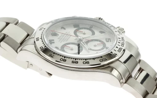 Trustworthy Replica Rolex Daytona 116509 Caliber 4130 Automatic Movement 40mm White Gold Case Mens/unisex Watch - Image 4