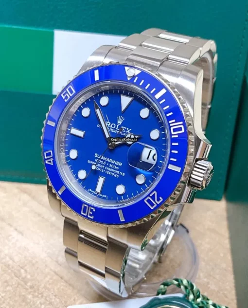 Special Replica Rolex Submariner Date 116619lb Caliber 3135 Automatic Movement 40mm White Gold Case Mens/unisex Watch