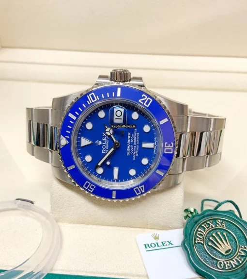 Special Replica Rolex Submariner Date 116619lb Caliber 3135 Automatic Movement 40mm White Gold Case Mens/unisex Watch - Image 3