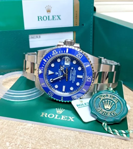 Special Replica Rolex Submariner Date 116619lb Caliber 3135 Automatic Movement 40mm White Gold Case Mens/unisex Watch - Image 5