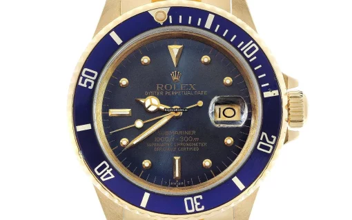 Distinctive Imitation Rolex Submariner Date 16808 Caliber 3035 Automatic Movement 40mm Yellow Gold Case Mens/unisex Watch