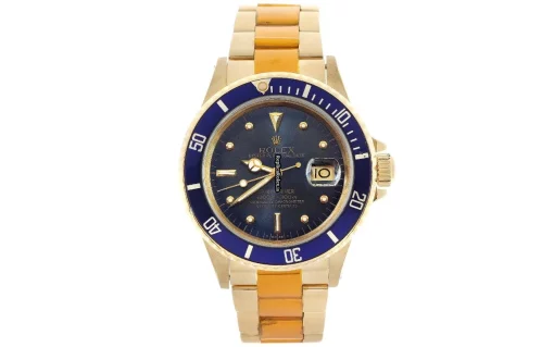 Distinctive Imitation Rolex Submariner Date 16808 Caliber 3035 Automatic Movement 40mm Yellow Gold Case Mens/unisex Watch - Image 2
