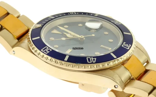 Distinctive Imitation Rolex Submariner Date 16808 Caliber 3035 Automatic Movement 40mm Yellow Gold Case Mens/unisex Watch - Image 4