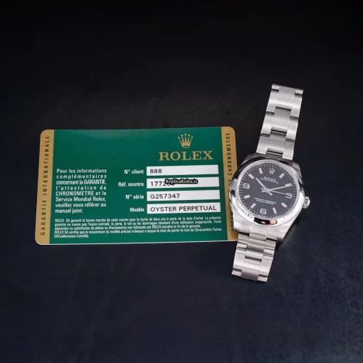 Attractive Copies Rolex Oyster Perpetual 31 177200 Caliber 2231 Automatic Movement 31mm Steel Case Womens Watch - Image 12
