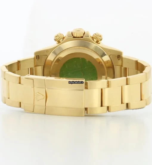 High Quality Replica Rolex Daytona 116528 Caliber 4130 Automatic Movement 40mm Yellow Gold Case Mens/unisex Watch - Image 6