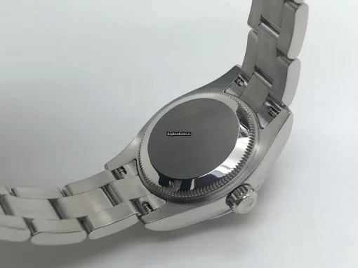 Neat Fake Rolex Oyster Perpetual 26 176200 Caliber 2231 Automatic Movement 26mm Steel Case Womens Watch - Image 9