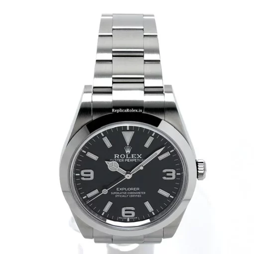 Lovely Replica Rolex Explorer 214270 Caliber 3132 Automatic Movement 39mm Steel Case Watch - Image 11