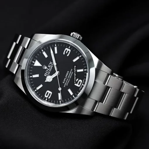 Lovely Replica Rolex Explorer 214270 Caliber 3132 Automatic Movement 39mm Steel Case Watch - Image 3