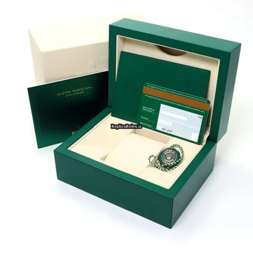 Lovely Replica Rolex Explorer 214270 Caliber 3132 Automatic Movement 39mm Steel Case Watch - Image 4
