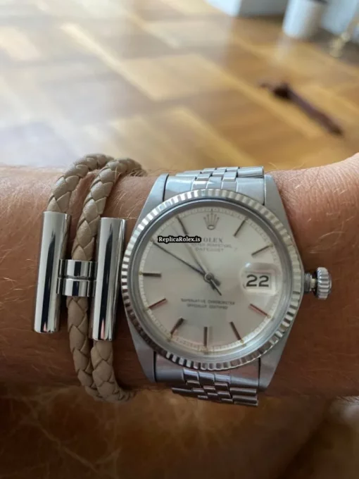Exquisite Replica Rolex Datejust 1601 Caliber 1570 Automatic Movement 36mm Steel Case Mens/unisex Watch - Image 12