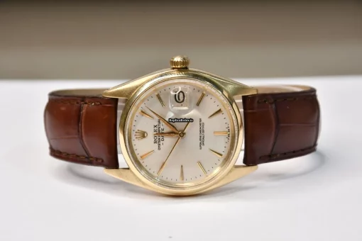 Popular Replica Rolex Oyster Perpetual Date 1500 Caliber 1570 Automatic Movement 34mm Yellow Gold Case Mens/unisex Watch