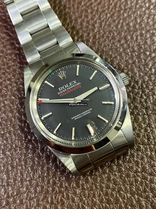 Great Fake Rolex Milgauss 1019 Automatic Movement Steel Case Mens/unisex Watch