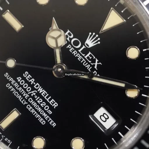 Durable Fake Rolex Sea-dweller 4000 16600 Automatic Movement 40mm Steel Case Mens/unisex Watch - Image 12
