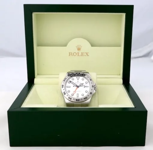 Excellent Imitation Rolex Explorer II 216570 Caliber 3187 Automatic Movement 42mm Steel Case Mens/unisex Watch - Image 3