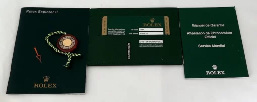 Excellent Imitation Rolex Explorer II 216570 Caliber 3187 Automatic Movement 42mm Steel Case Mens/unisex Watch - Image 4