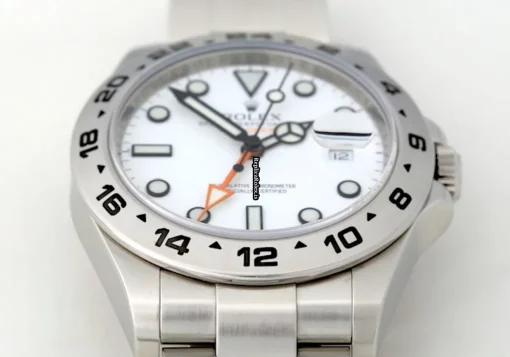 Excellent Imitation Rolex Explorer II 216570 Caliber 3187 Automatic Movement 42mm Steel Case Mens/unisex Watch - Image 8