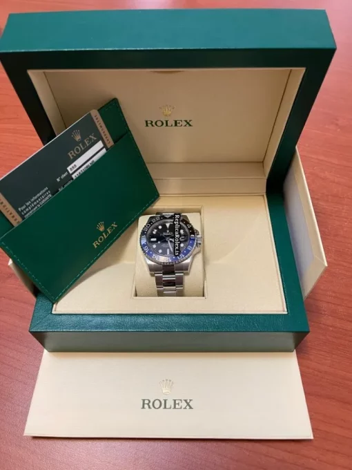 High Quality Replica Rolex Gmt-master II 116710blnr Caliber 3186 Automatic Movement 40mm Steel Case Mens/unisex Watch