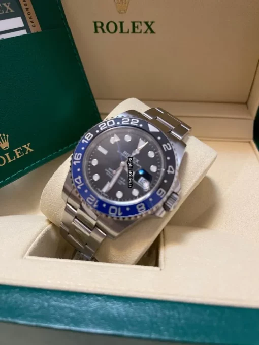 High Quality Replica Rolex Gmt-master II 116710blnr Caliber 3186 Automatic Movement 40mm Steel Case Mens/unisex Watch - Image 2