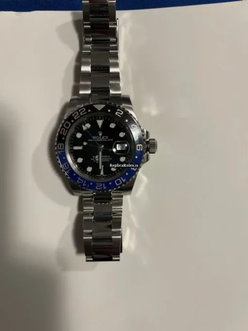 High Quality Replica Rolex Gmt-master II 116710blnr Caliber 3186 Automatic Movement 40mm Steel Case Mens/unisex Watch - Image 5