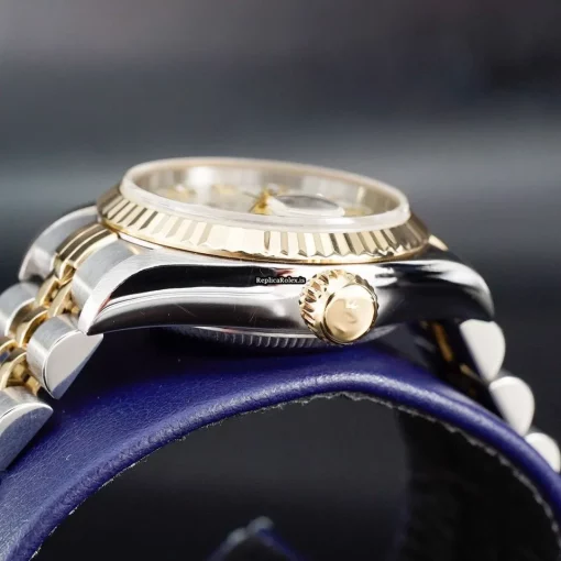 Ideal Replica Rolex Lady-datejust 69173 Caliber 2135 Automatic Movement 26mm Gold/steel Case Womens Watch - Image 2