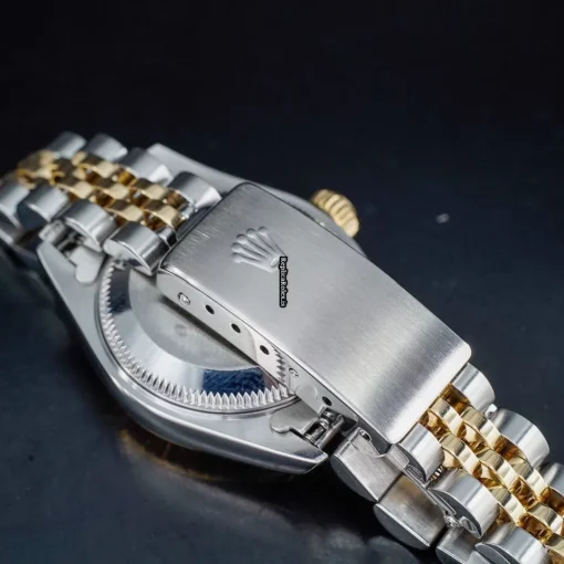 Ideal Replica Rolex Lady-datejust 69173 Caliber 2135 Automatic Movement 26mm Gold/steel Case Womens Watch - Image 4