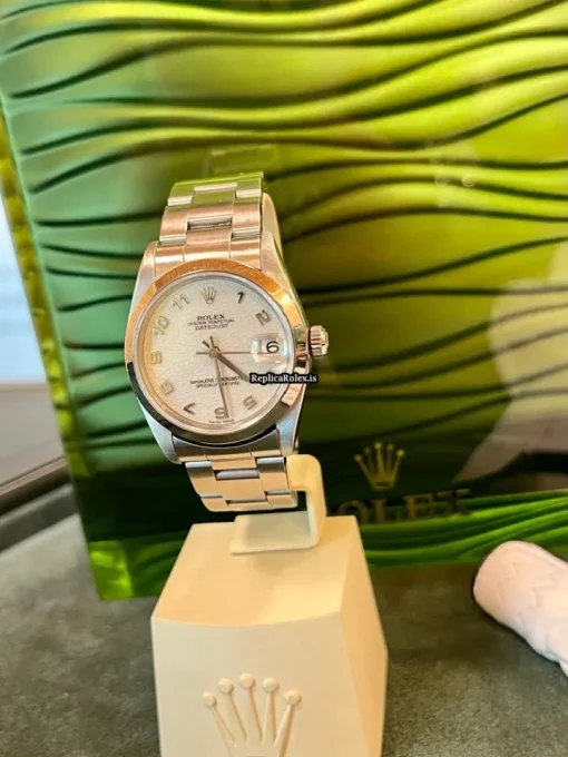 Incredible Fake Rolex Lady-datejust 68240 Caliber 2135 Automatic Movement 31mm Steel Case Womens Watch - Image 3