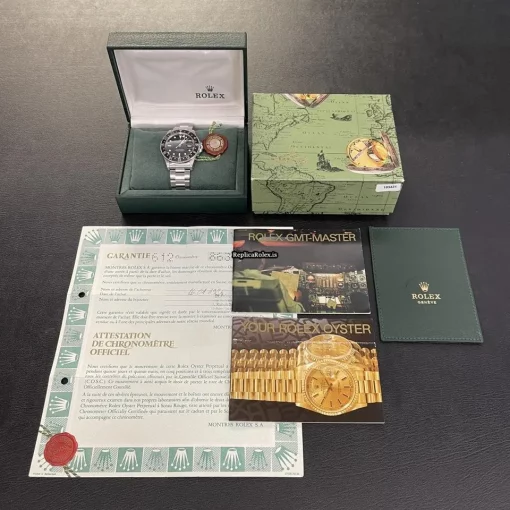 Awesome Fake Rolex Gmt-master 16750 Automatic Movement 40mm Steel Case Watch - Image 6