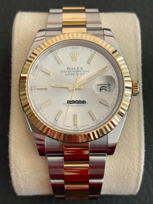 Pleasing Fake Rolex Datejust 126333 Caliber 3235 Automatic Movement 41mm Gold/steel Case Mens/unisex Watch