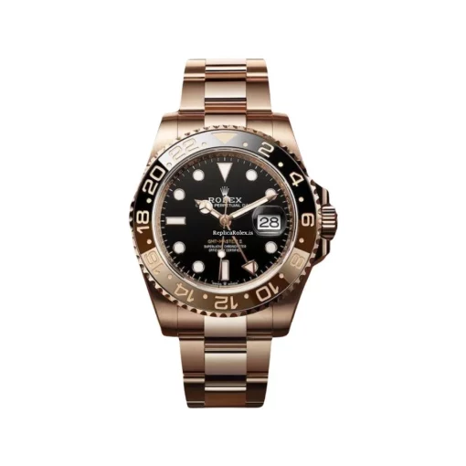 Fantastic Fake Rolex Gmt-master II 126715chnr Caliber 3285 Automatic Movement 40mm Rose Gold Case Mens/unisex Watch