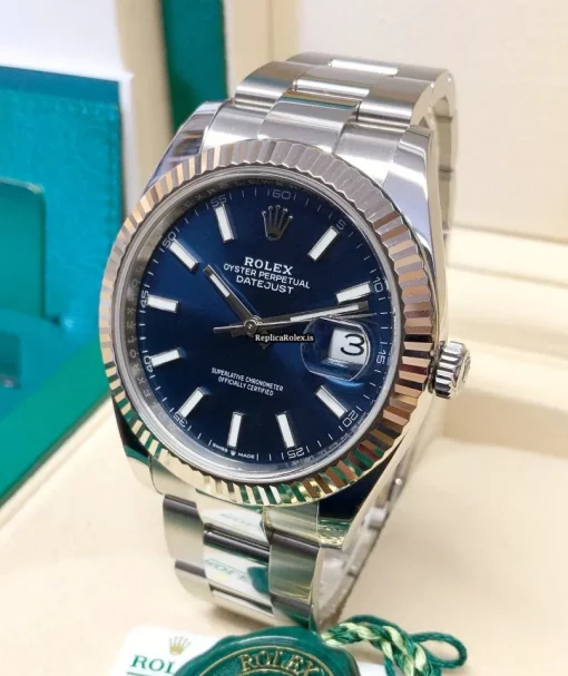 Unique Replica Rolex Datejust 126334 Caliber 3235 Automatic Movement 41mm White Gold Case Mens/unisex Watch - Image 4