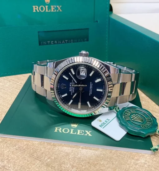 Unique Replica Rolex Datejust 126334 Caliber 3235 Automatic Movement 41mm White Gold Case Mens/unisex Watch - Image 7