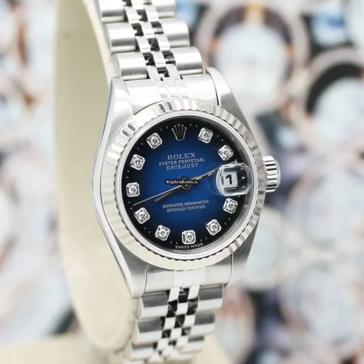 Popular Replica Rolex Lady-datejust 79174 Caliber 2235 Automatic Movement 26x42mm Steel Case Womens Watch - Image 6