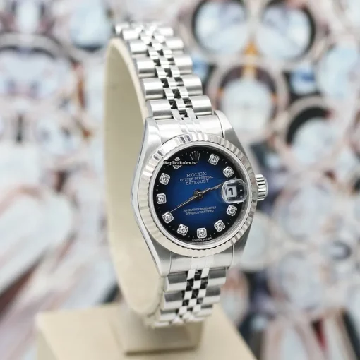 Popular Replica Rolex Lady-datejust 79174 Caliber 2235 Automatic Movement 26x42mm Steel Case Womens Watch - Image 7