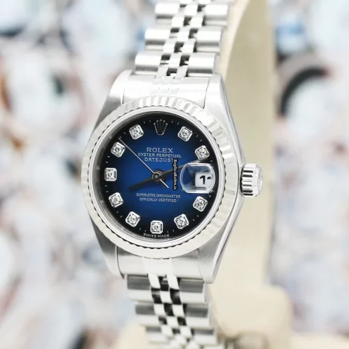 Popular Replica Rolex Lady-datejust 79174 Caliber 2235 Automatic Movement 26x42mm Steel Case Womens Watch - Image 9