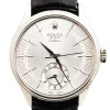 Lovely Fakes Rolex Cellini Dual Time 50529 Caliber 3180 Automatic Movement 39mm White Gold Case Mens/unisex Watch
