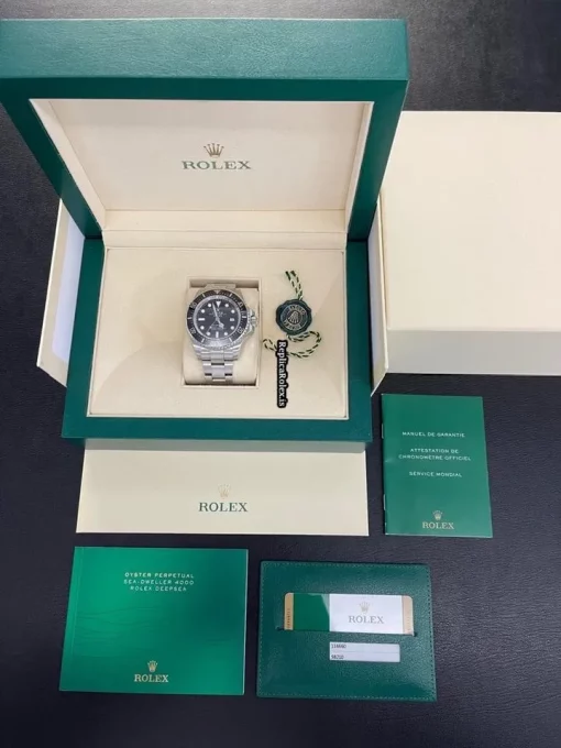 Attractive Replica Rolex Sea-dweller Deepsea 116660 Automatic Movement 44mm Steel Case Watch - Image 6
