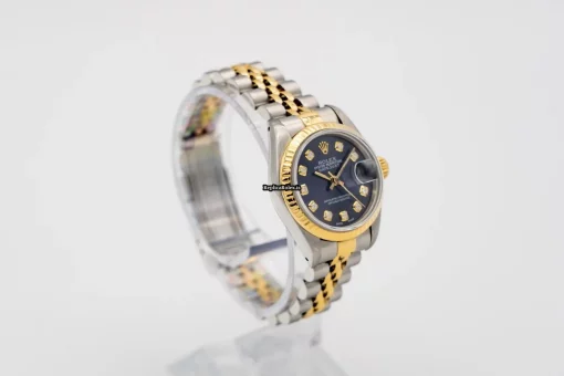 Great Replica Rolex Lady-datejust 69173 Caliber 2135 Automatic Movement 26mm Gold/steel Case Womens Watch - Image 4